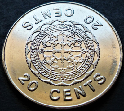 Moneda exotica 20 CENTI - INSULELE SOLOMON, anul 2005 *cod 2867 B = A.UNC foto