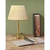 Lampa de Masa PWL-1074, bej-auriu, D22x37 cm