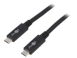 Cablu USB 3.2 USB C Negru 1m 20Gbps, Goobay