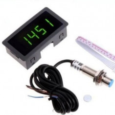 Tachometru digital 10-9999 rpm cu senzor proximitate CH045