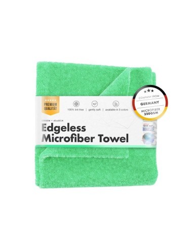 Laveta microfibra Chemicalworkz Edgeless Towel 350GSM, 40&times;40cm Verde Deschis