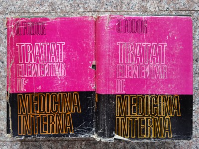 Tratat Elementar De Medicina Interna Vol. 1-2 - Octavian Fodor ,553881 foto