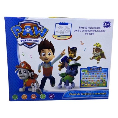 Tableta touch in limba romana Patrula Catelusilor Paw Patrol- sa invatam alfabetul foto