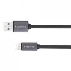 CABLU USB 3.0 TATA - USB TATA TIP C 0.5M K&amp;amp;amp;M foto