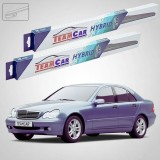 Cumpara ieftin Ștergătoare Mercedes-Benz Clasa C W203 2000-2003 | Set Față Hibrid &ndash; TeamCar&reg;
