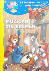 Muzicantii din Bremen Sa invatam sa citim prin imagini foto