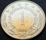 Cumpara ieftin Moneda 1 DINAR - RSF YUGOSLAVIA, anul 1979 * cod 1561, Europa