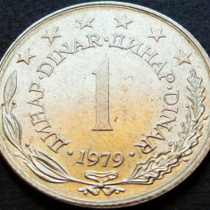 Moneda 1 DINAR - RSF YUGOSLAVIA, anul 1979 * cod 1561