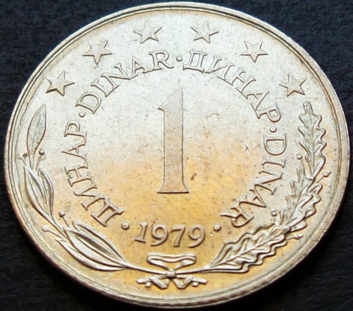 Moneda 1 DINAR - RSF YUGOSLAVIA, anul 1979 * cod 1561 = A.UNC +