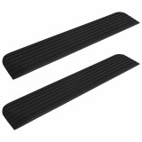 Cumpara ieftin Rampe tip prag, 2 buc.,110x21x2,5 cm, cauciuc