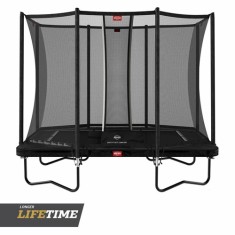 Trambulina cu Plasa BERG Toys Ultim Favorit Regular Comfort Gri 280 foto