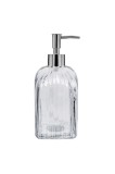Cumpara ieftin Dozator de săpun lichid ISj1498, sticlă, 500 ml, H 20 cm, negru