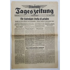 FRANKISCHE TAGESZEITUNG , NATIONALSOZIALISTISCHE TAGZEITUNG FUR DEN GAU FRANKEN , NR.244 , 1941