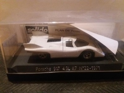 Macheta Porsche 917 - 1971 - SOLIDO scara 1:43 foto