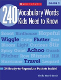 240 Vocabulary Words Kids Need to Know: Grade 2: 24 Ready-To-Reproduce Packets That Make Vocabulary Building Fun &amp; Effective