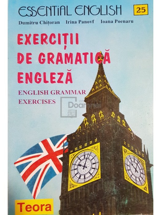 Dumitru Chitoran - Exercitii de gramatica engleza (Editia: 1996)