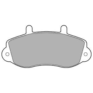Set placute frana,frana disc PEUGEOT 206 Hatchback (2A/C) (1998 - 2016) KRIEGER 0950006420 foto