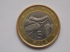 5 PULA 2013 BOTSWANA foto