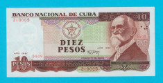 Cuba 10 Pesos 1991 &amp;#039;Guerra de todo el Pueblo&amp;#039; UNC serie: DA09 319009 foto