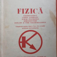 FIZICA. COMPLETARE PENTRU CLASA A X-A-N. STANESCU, T. POPESCU, I. PETRESCU PRAHOVA, M. ONCESCU