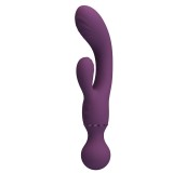High Tech-All Rounder Mov Vibrator pentru Punctul G-Silicon, 10