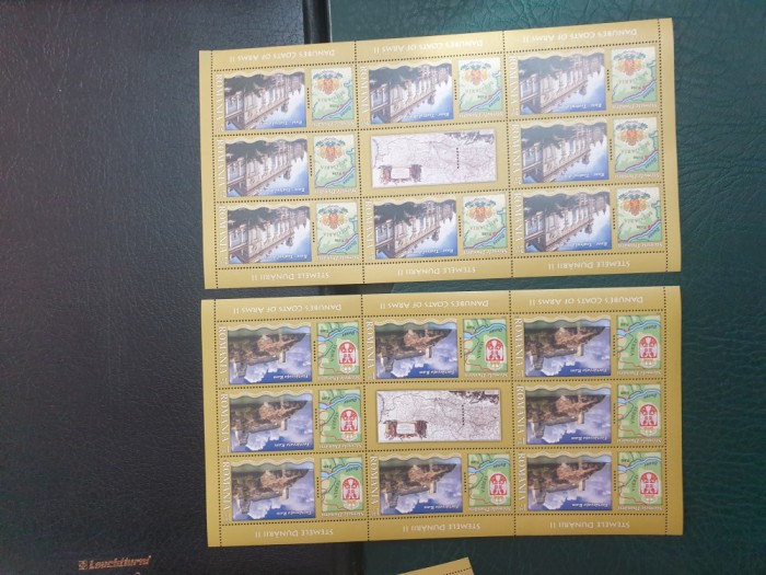 Rom&acirc;nia 2010 set timbre Stelele Dunărene ll