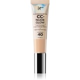 IT Cosmetics Your Skin But Better CC + Nude Glow Fond de ten iluminator SPF 40 culoare Fair 32 ml