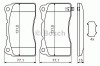 Set placute frana,frana disc VOLVO S60 I (2000 - 2010) BOSCH 0 986 494 395