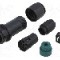 Conector circular, mama, 6 pini, BULGIN - PXP4011/06S/4045