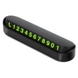 Cumpara ieftin Suport afisaj numar telefon, pentru parcare temporara, 13 x 3.5 x 2.6 cm, Negru
