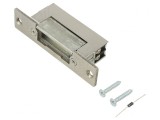 Yală electromagnetică reversibilă 12VDC cu placă de montare