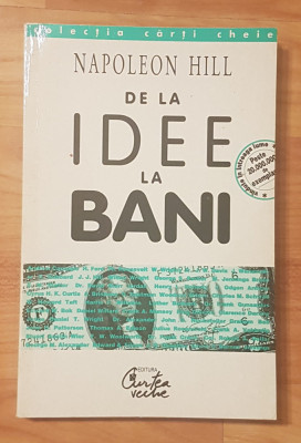 De la idee la bani de Napoleon Hill foto