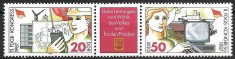 B0514 - Germania DDR 1987 - Congres 2v. neuzat,perfecta stare