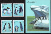 SOMALIA 2001, Fauna, Pinguini, MNH, serie neuzata, Nestampilat