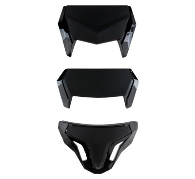 Kit ventilatii casca modulabila (flip-up) MT Atom SV &amp;ndash; culoare: negru mat foto