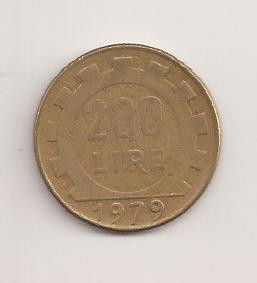 Moneda Italia - 200 Lire 1979 v2 foto