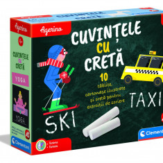 Joc educativ - Agerino - Cuvintele cu creta | Clementoni