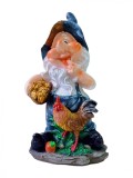 Cumpara ieftin Statueta decorativa, Pitic, Multicolor, 42 cm, DVG0147P