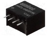 Convertor de tensiune, DC-DC, intrare 4,5...5,5V DC, iesire 24V DC, putere 2W, AIMTEC - AM2S-0524SH30Z