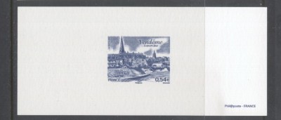France - Castle Wendome Issue PROOFS ESSAYS MNH W.011 foto