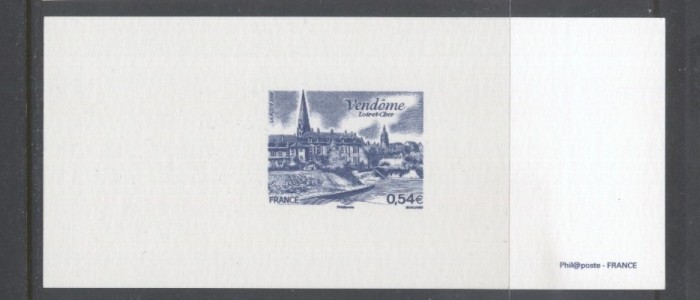 France - Castle Wendome Issue PROOFS ESSAYS MNH W.011