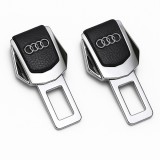 Set 2x Adaptoare Centura Siguranta Falsa MRG M1089,Piele Chrome Audi C1192