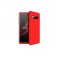 Husa protectie MyStyle&reg; pentru Samsung Galaxy S10 , Red, acoperire completa 360 grade cu folie de protectie