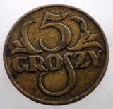 2.390 POLONIA 5 GROSZY 1923, Europa, Alama