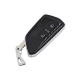 Carcasa Cheie VW Golf MK8 Polo Tiguan Skoda Superb Octavia SEAT Leon Ibiza MQB, 3 butoane Smartkey AutoProtect KeyCars, Oem