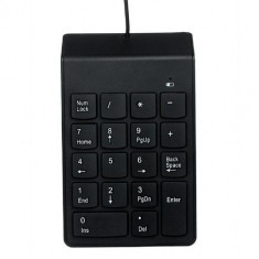 Tastatura numerica, Gembird, KPD-U-03 (Negru)