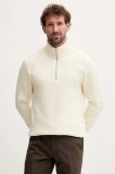 Lindbergh pulover culoarea bej, cu turtleneck, 30-804030