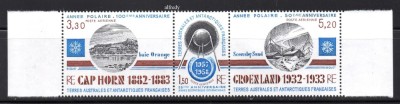 TAAF 1983, Aniversari, serie neuzată, MNH foto