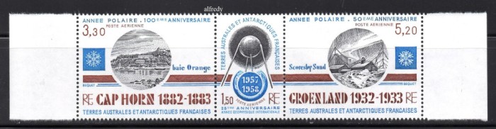 TAAF 1983, Aniversari, serie neuzată, MNH