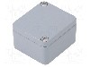 Carcasa aluminiu, 45mmx50mmx30mm, IP66, IP67, IP68, WEIDM&Uuml;LLER - KLIPPON K0 RAL7001